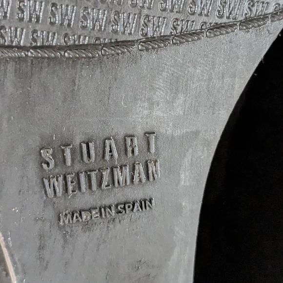 Stuart Weitzman Demiswoon Over The  the-Knee Wedge Boots sz 9 - Picture 9 of 14